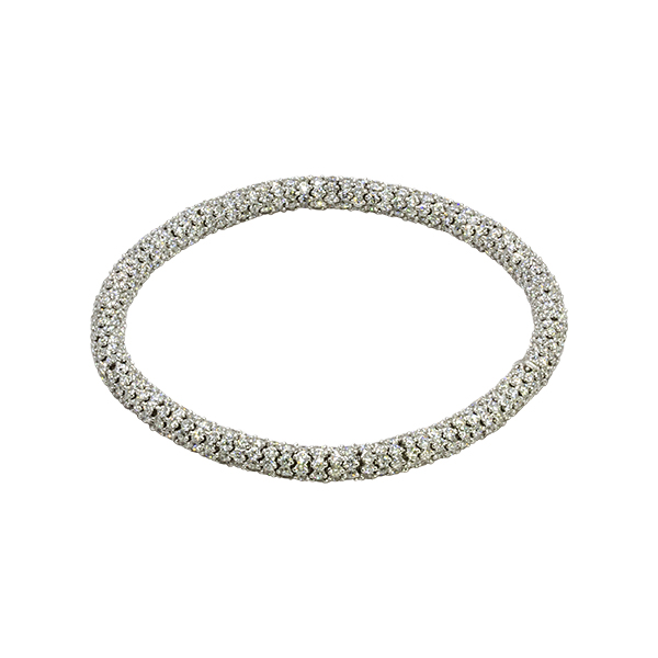 18K Diamond Spring Bracelet